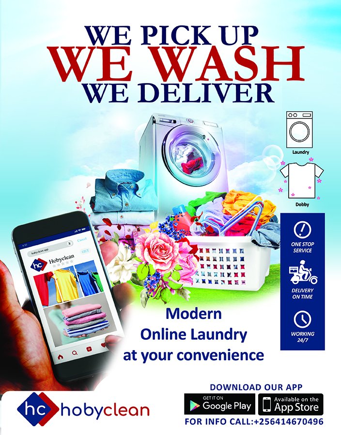 Introducing Hoby Clean: a revolutionary online on-demand Laundry service. 34 MUGIBSON