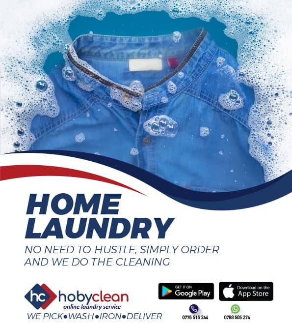 Introducing Hoby Clean: a revolutionary online on-demand Laundry service. 39 MUGIBSON