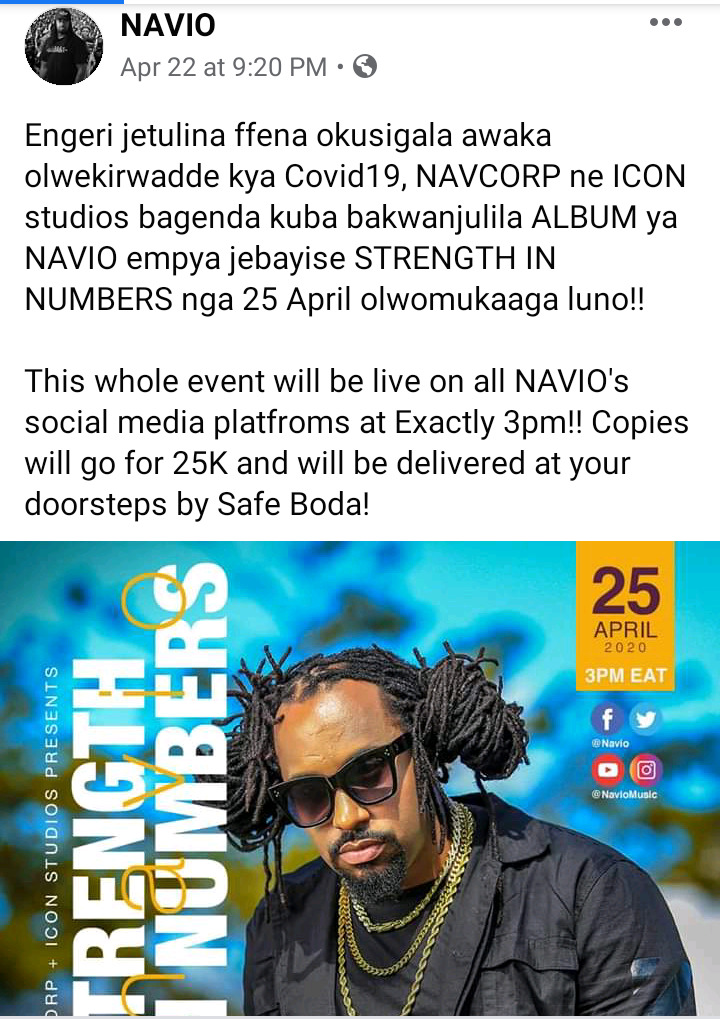 Music Review: Navio’s new ‘Strength In Numbers’ album. Listen Here: - 17 MUGIBSON