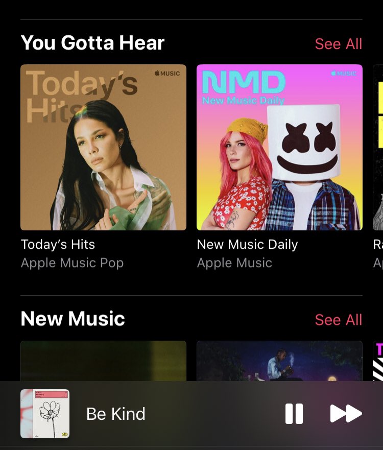 New Music: Halsey and Marshmello’s heartfelt new single ‘Be Kind’. Listen Here: - 15 MUGIBSON