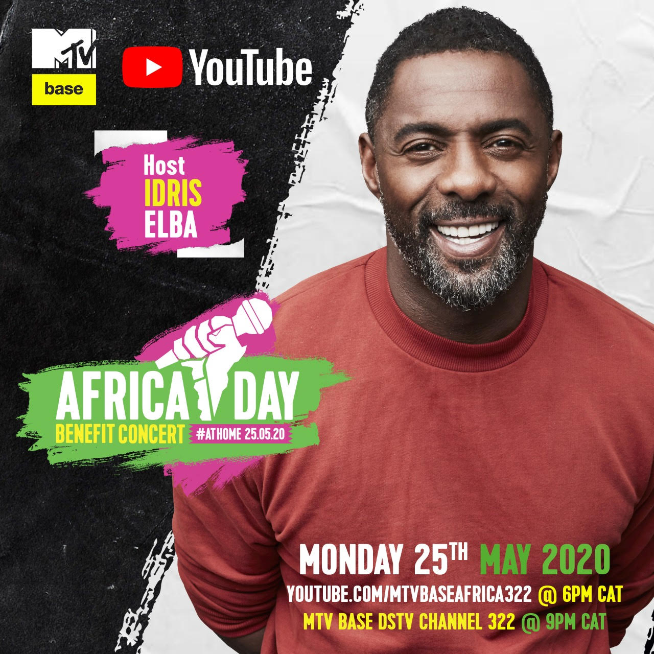Bebe Cool, Sean Paul, Nasty C, Teni, Sho Madjozi and more to perform in the “Africa Day" Benefit Concert At Home. 24 MUGIBSON