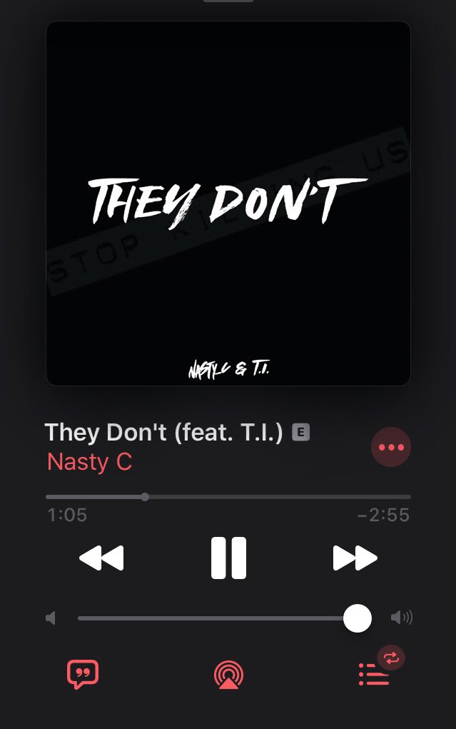 S.A Rapper Nasty C links up with T.I. on new inspiring single ‘They Don't’. Listen Here: 3 MUGIBSON