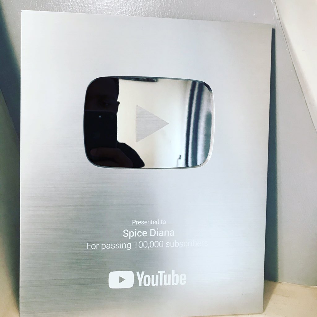 Spice Diana Receives YouTube Silver Award After Garnering 100K Subscribers 4 MUGIBSON